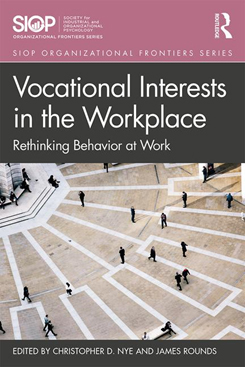 book cover vocational interests in the workplace