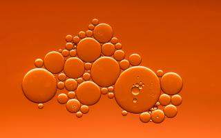orange bubbles